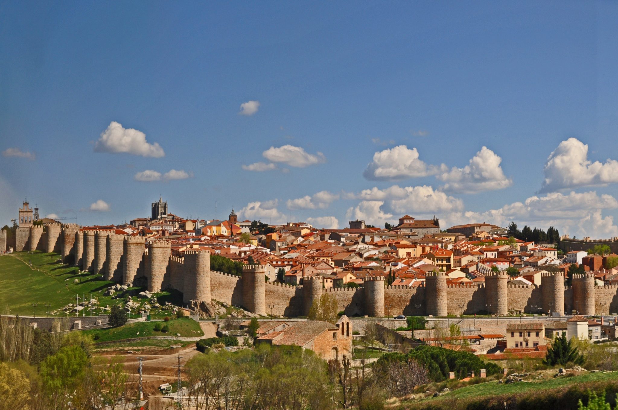 àvila città fra le mura spagna