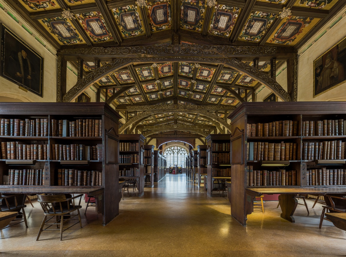 biblioteca hogwarts harry potter bodleian library