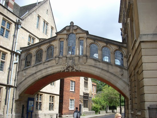 ponte dei sospiri di oxford inghilterra