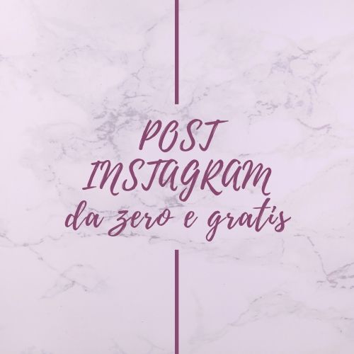 freebie gratis post instagram da zero