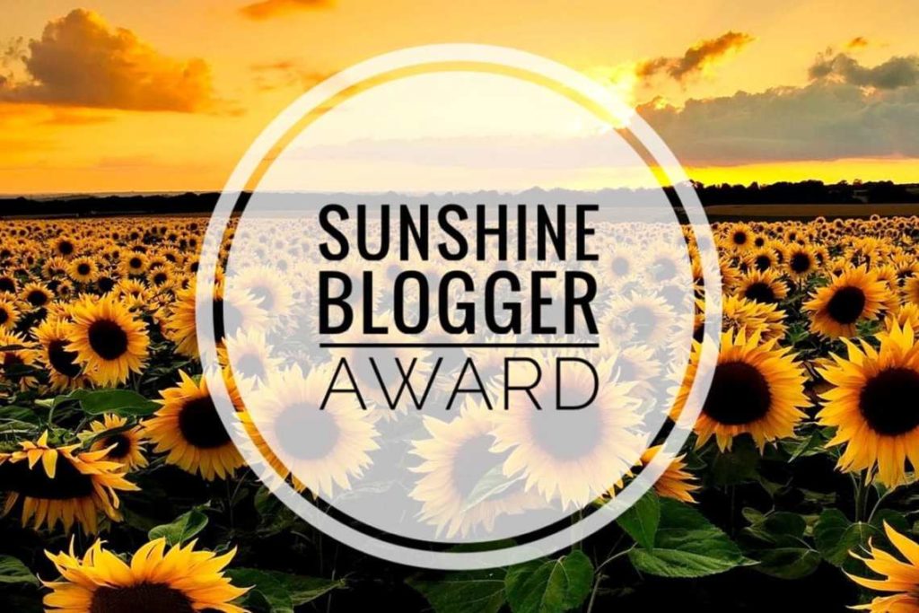 sunshine blogger award 2020 nixa2go travel blogger nomade digitale