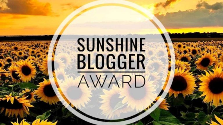 Sunshine Blogger Award 2020 – Sono stata nominata!